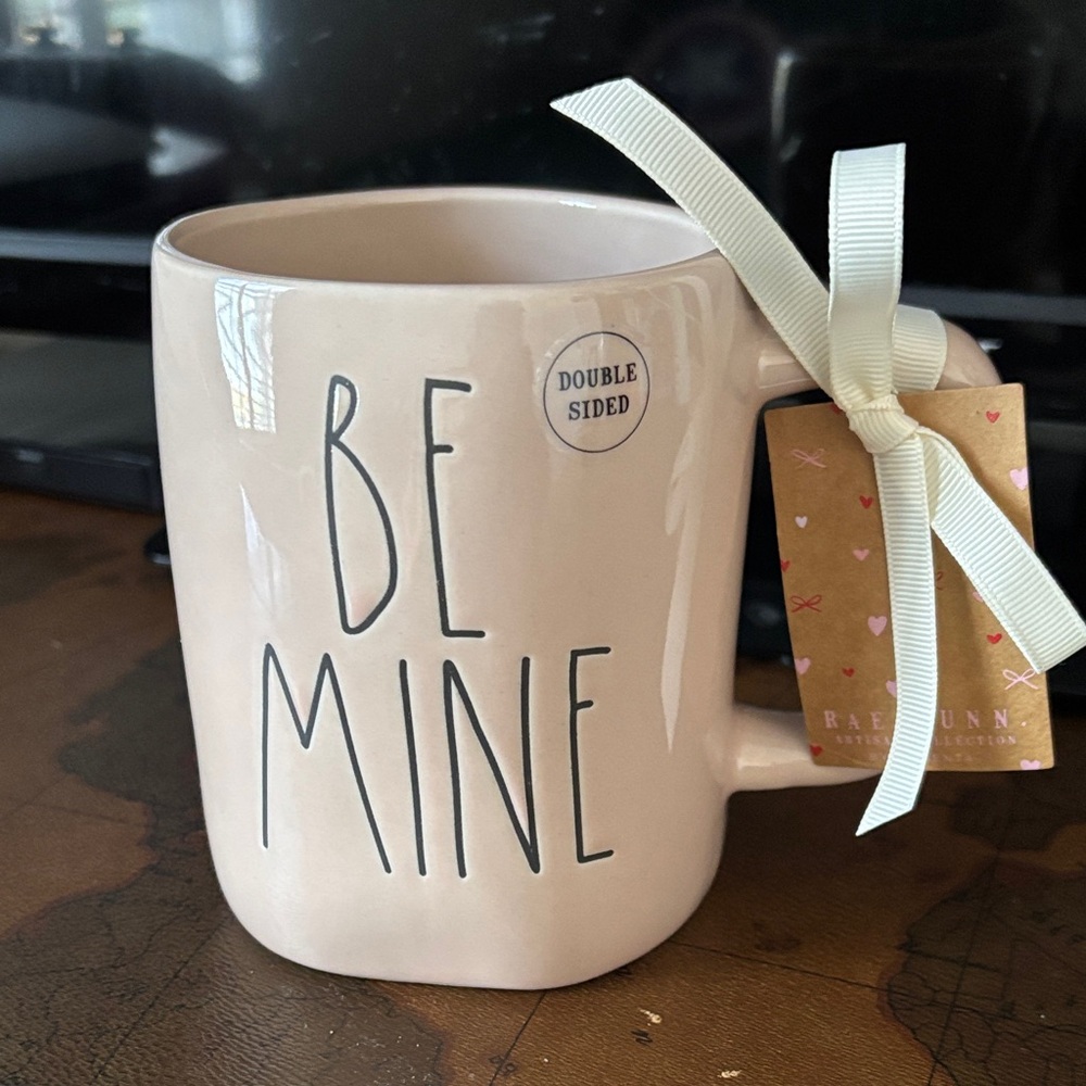 Rae Dunn Be Mine Blush Mug